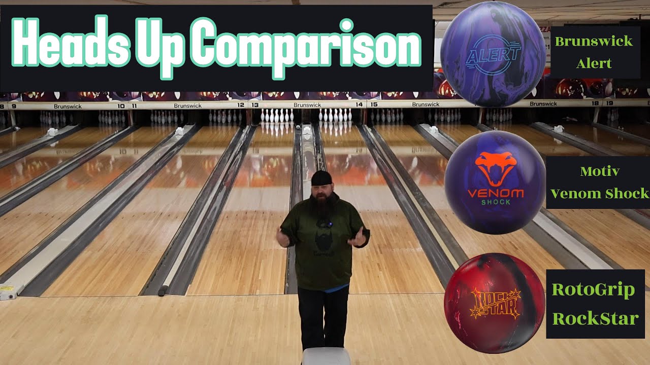 RotoGrip RockStar, Brunswick Alert и Motiv Venom Shock: подробное сравнение. // Обсуждение товаро...