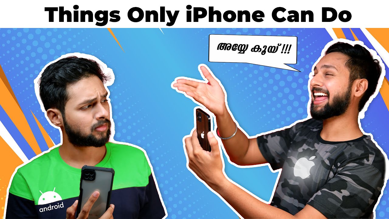 iPhone ഡാ😎 ഇതൊക്കെ Androidil നടക്കുമോ ? 15 Things that Only iPhone Can Do!