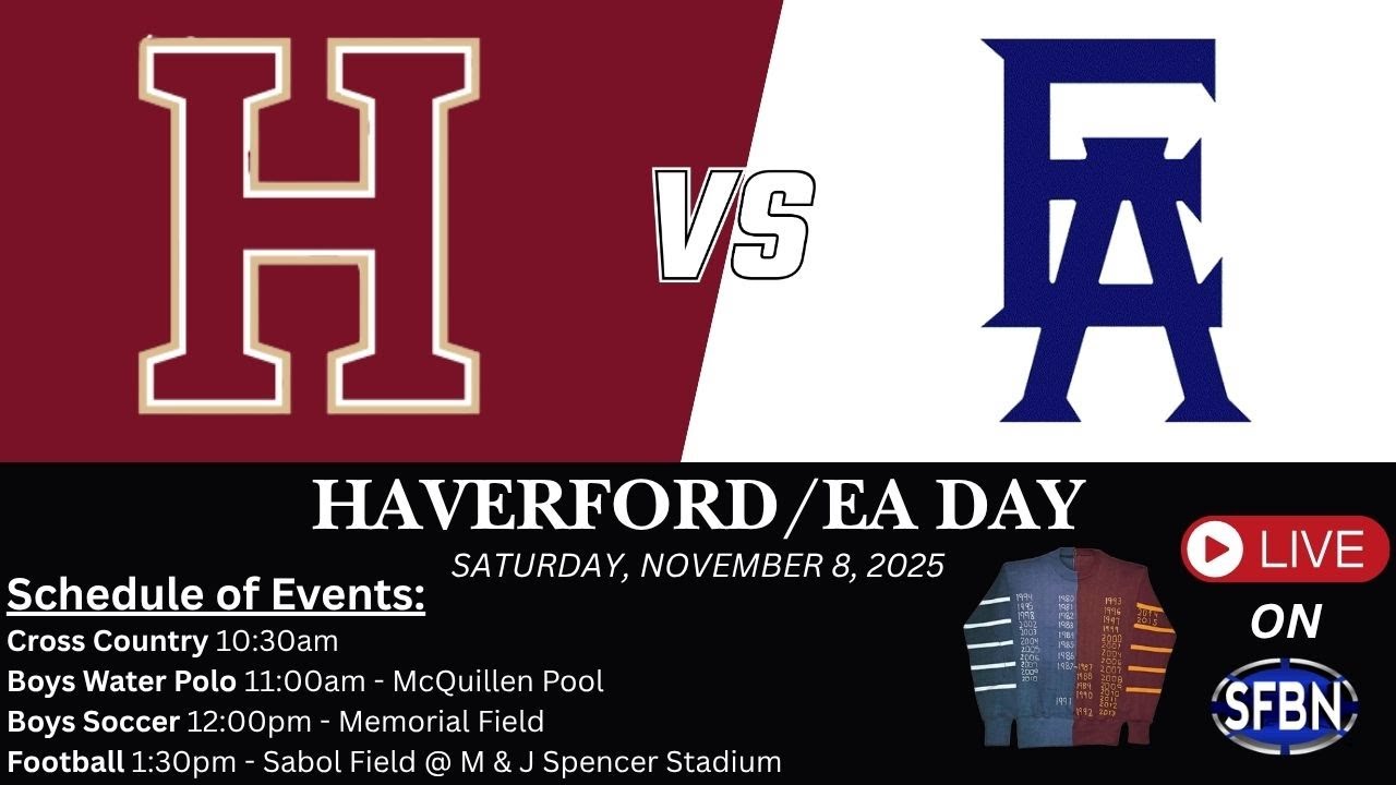 Haverford-EA Day: Water Polo - The Haverford School vs. Episcopal Academy - 11-8-25