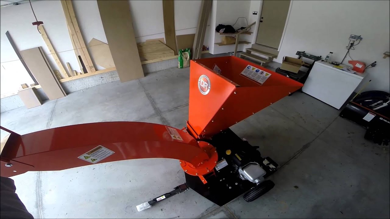 Lets Try This - Setting Up Dr. Power Wood Chipper