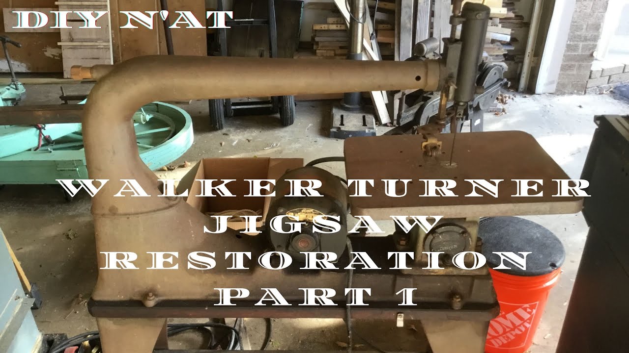 Walker Turner Jigsaw Restoration Part 1