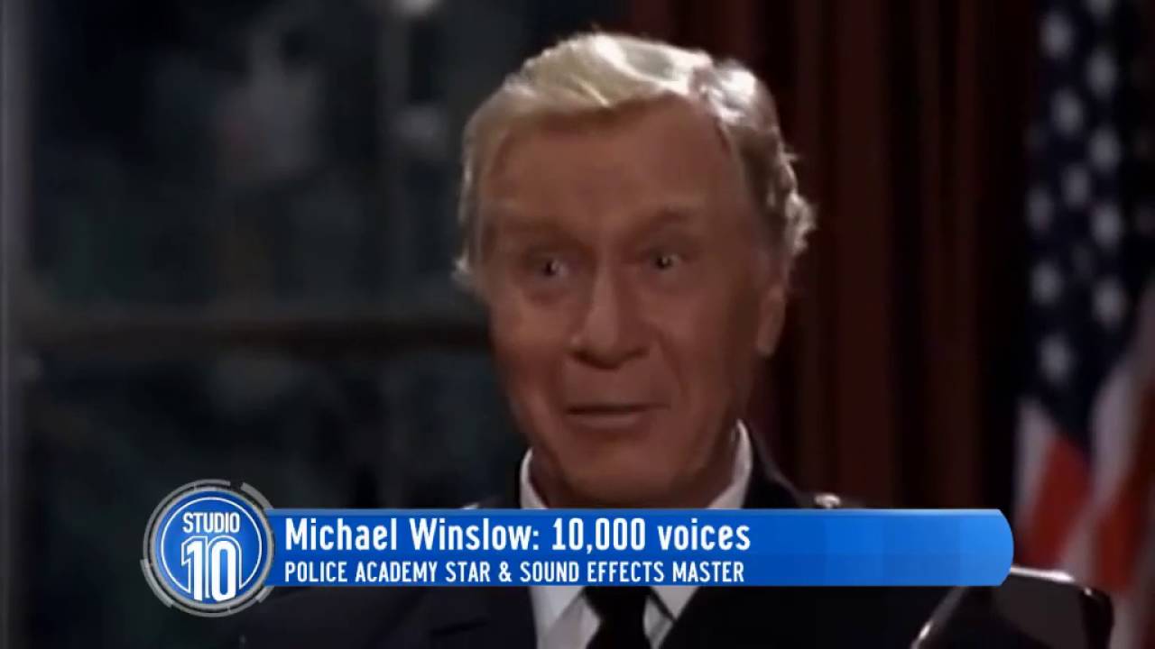 Michael Winslow Is The Man With 10,000 Voices! | Studio 10
