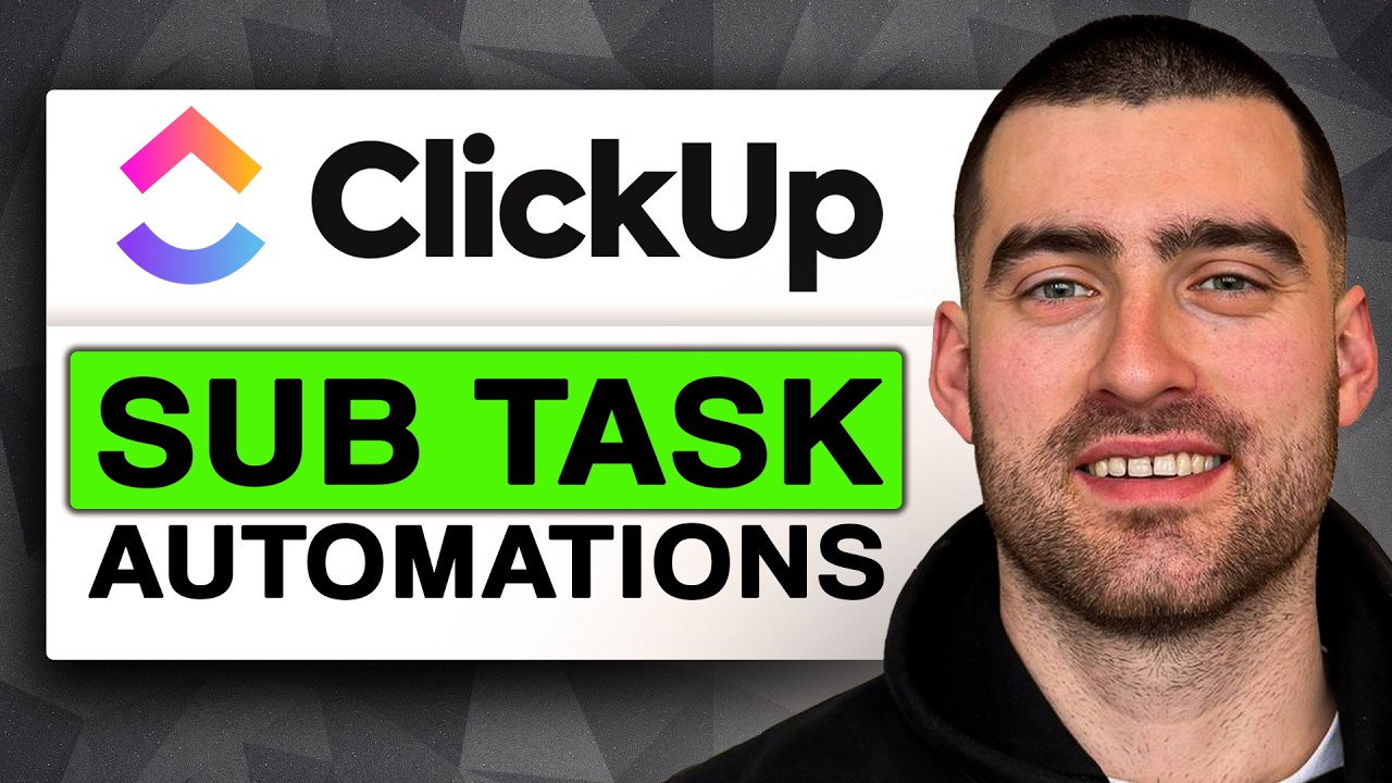 Как настроить автоматизацию подзадач в ClickUp (простое руководство 2026)