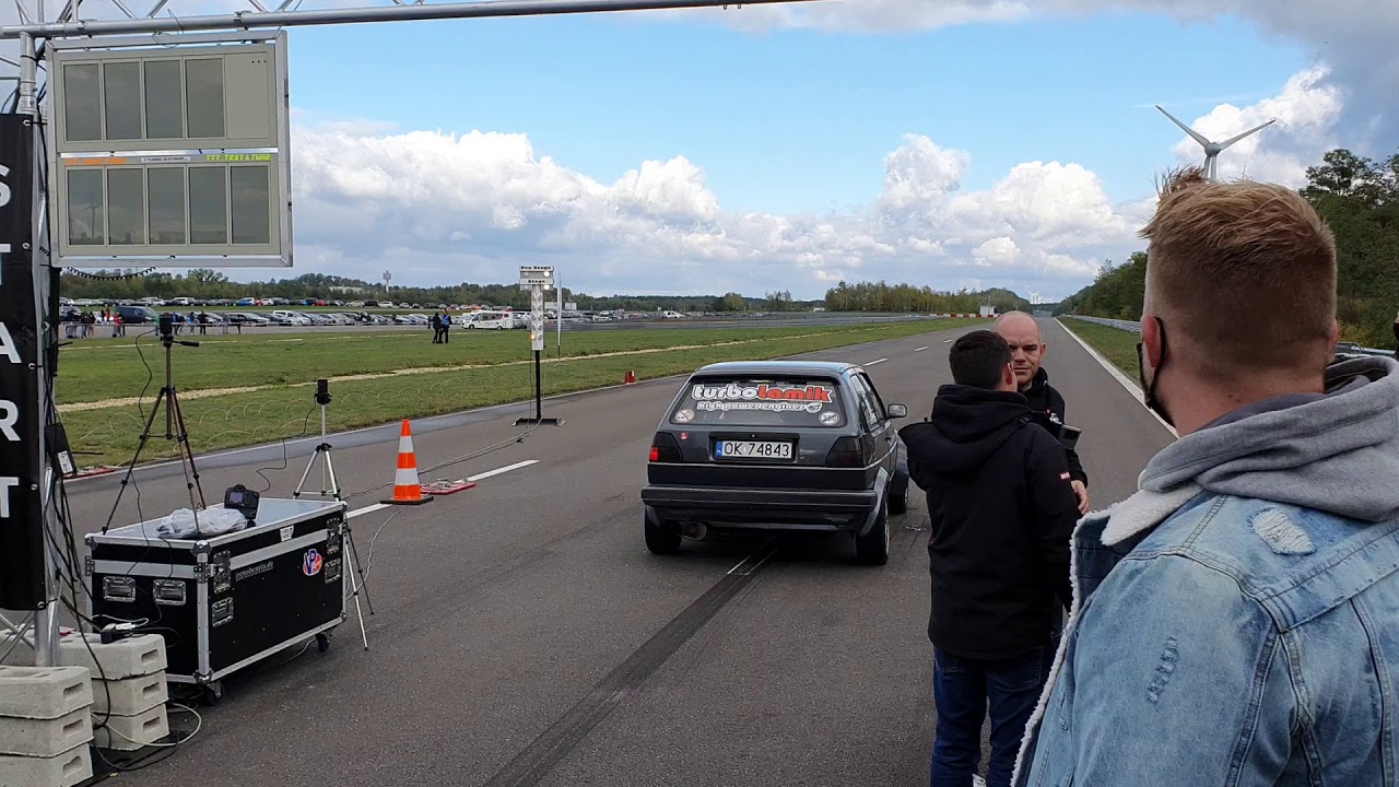 TTT Half Mile Golf 2 Street FWD 284.8km/h Turbo Lamik 17.10.2020