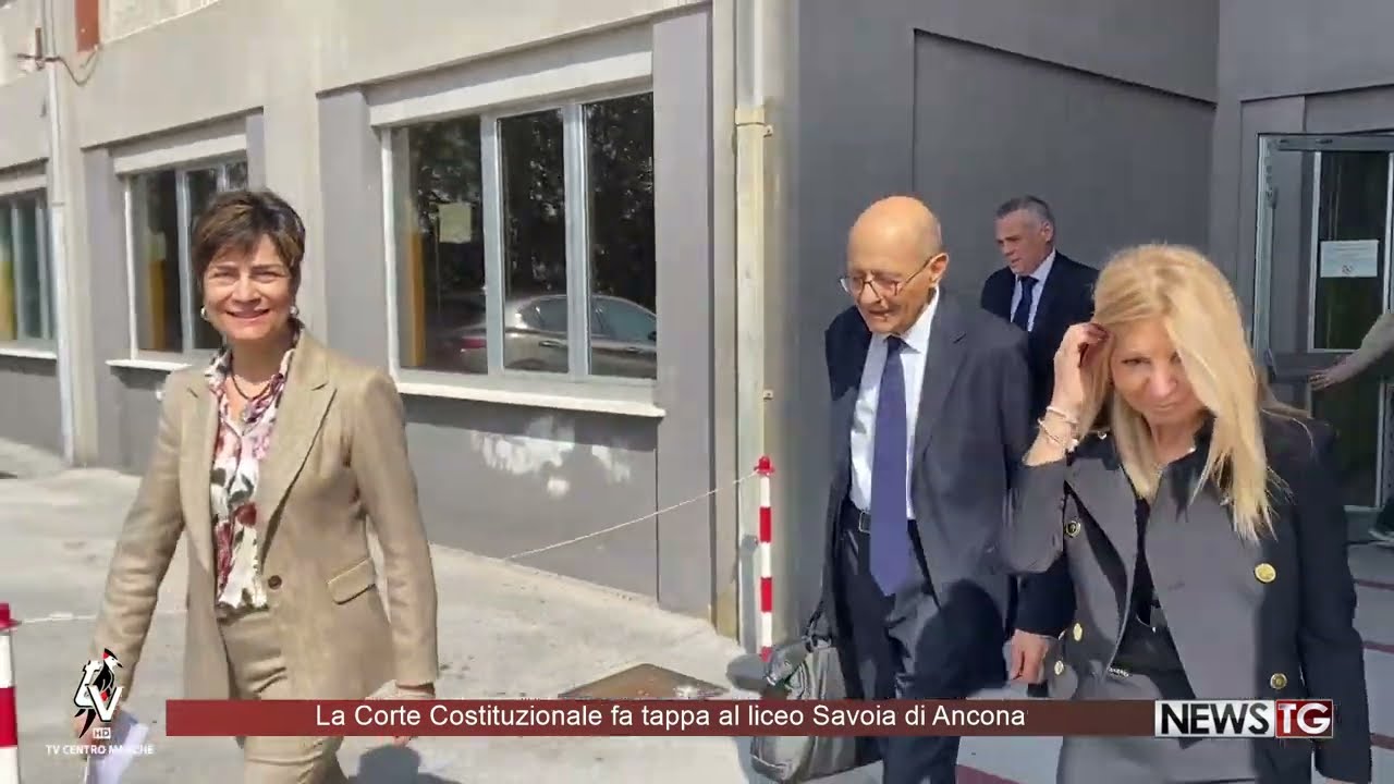 La Corte Costituzionale fa tappa al liceo Savoia di Ancona