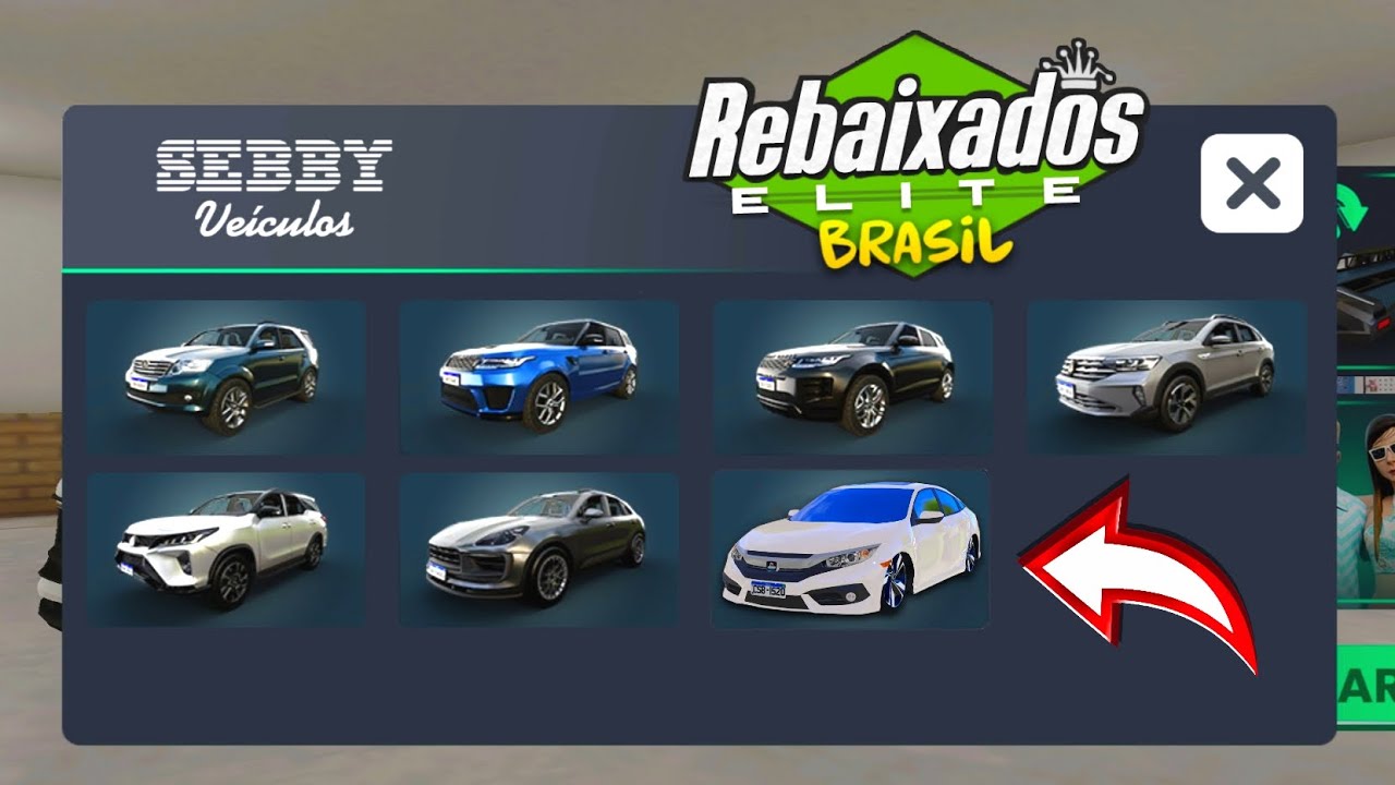 HONDA CIVIC ATIVADO COM SUCESSO no REBAIXADOS ELITE BRASIL 