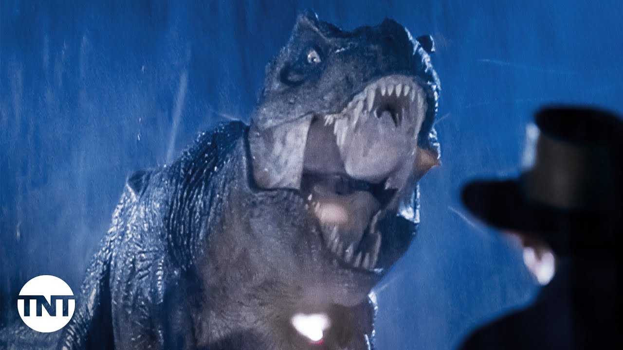 Alan Grant and Ian Malcolm Confront The T-Rex [CLIP] | Jurassic Park (1993) | TNT