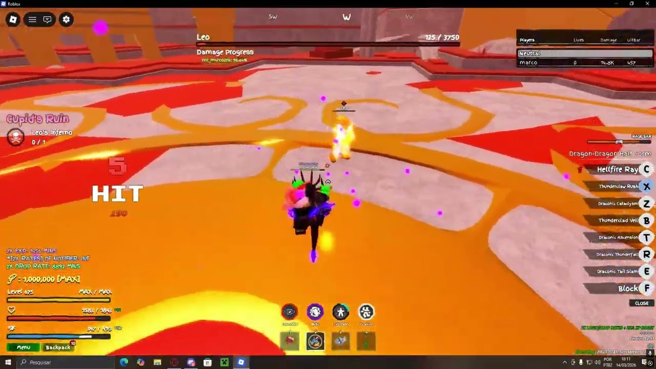 Leo inferno hagoromo + mochi drop from cupid queen dungeon [GPO] CUPID QUEEN 2026