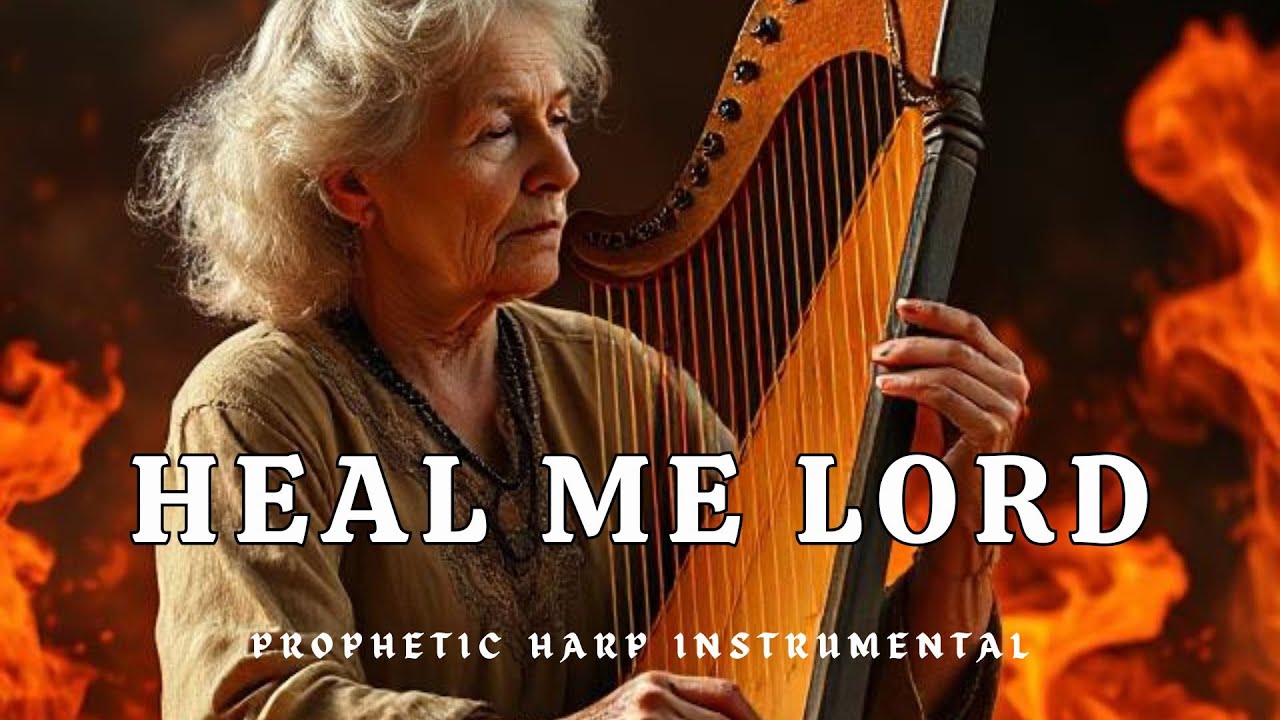 Prophetic Warfare Harp Instrumental Worship/HEAL ME LORD/Background Prayer Music