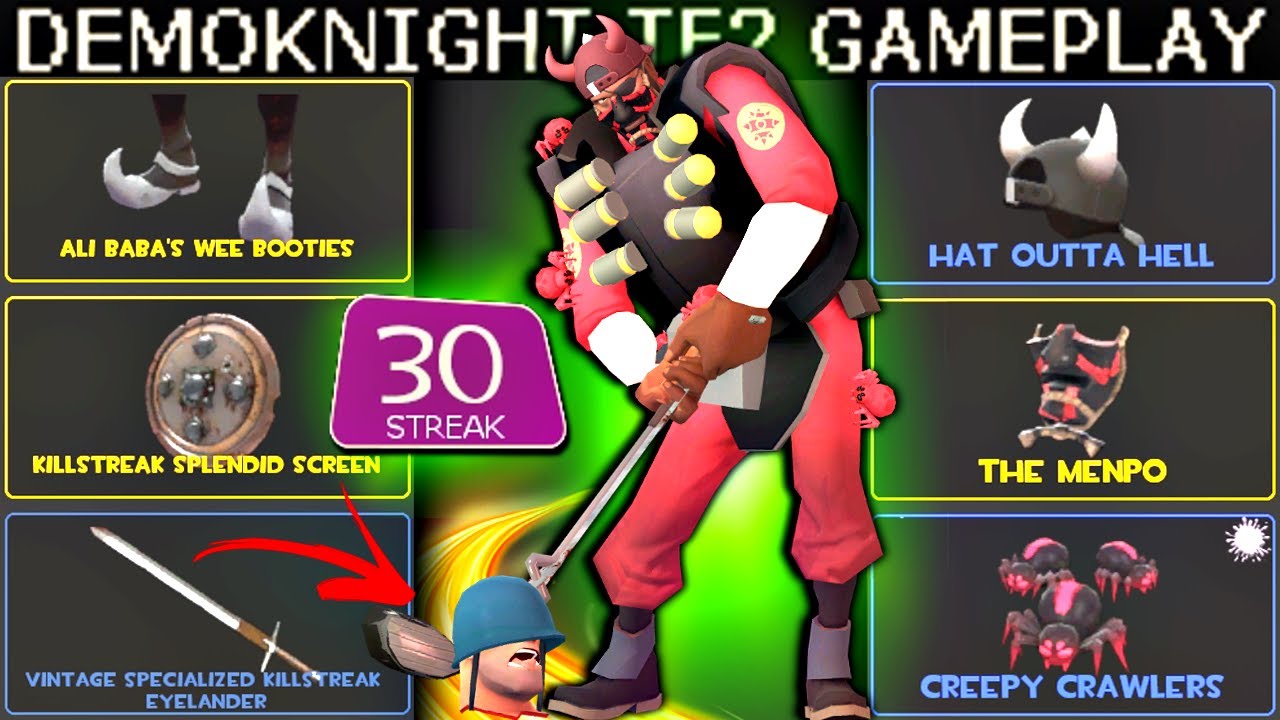 The MONSTROUS Demoknight🔸TF2 Gameplay 2025