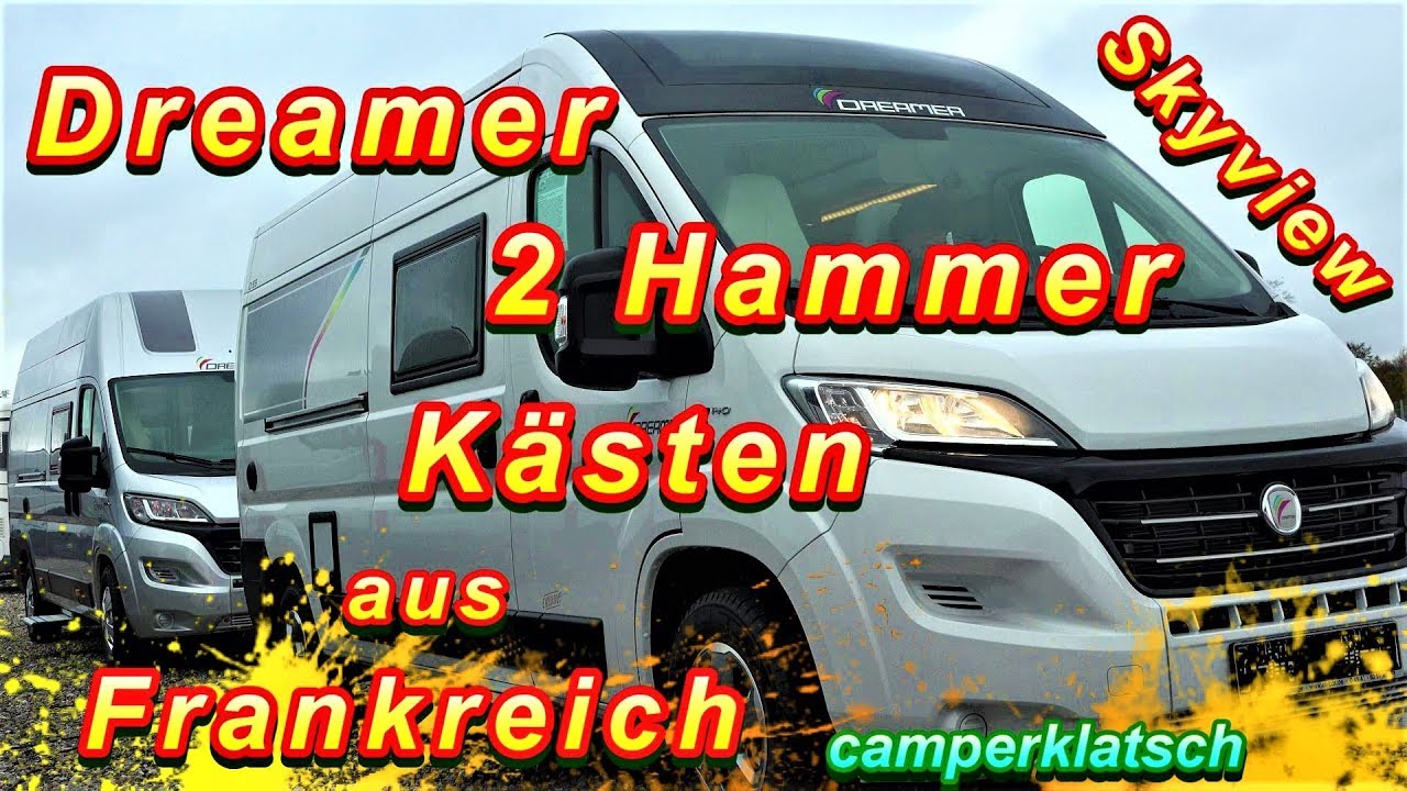 Dreamer Camper Van 2020 💥 Camper Five + D55 Fun Exclusiv 💥 Kastenwagen Wohnmobil Roomtour