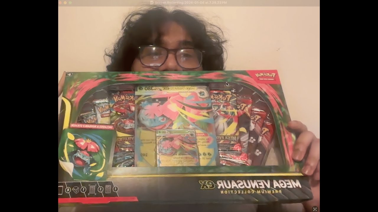 Opening Mega Venusaur EX premium collection