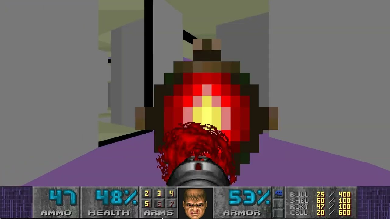 DOOM2 Paint It DOOM Map06 UV-MAX in 8:00.57