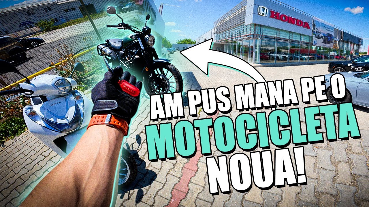 AM PUS MANA PE INCA O MOTOCICLETA!! GANDURI DIN TRAFIC EP. 09