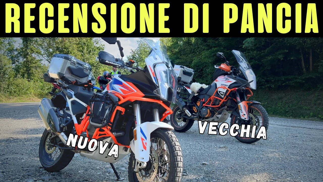 KTM 1290 Super Adventure R 2024 a confronto col modello precedente (la mia)