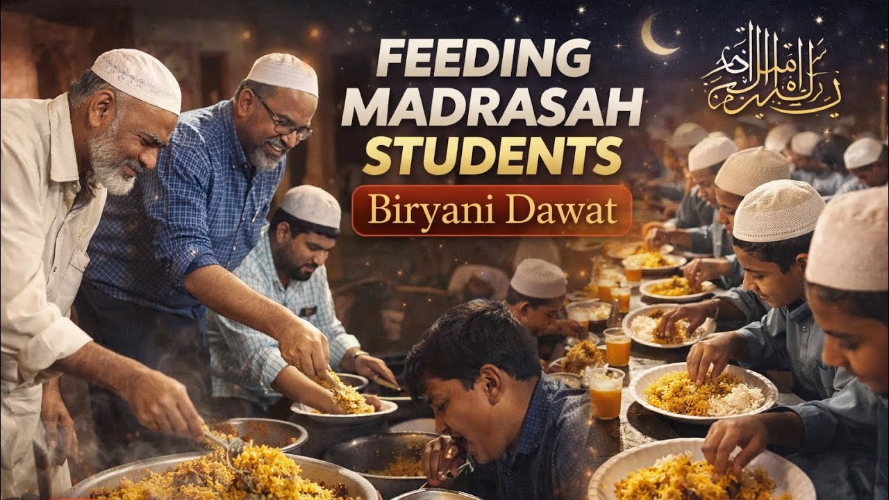 A Special Dawat at Our Madarsa | Valod Guests Vlog