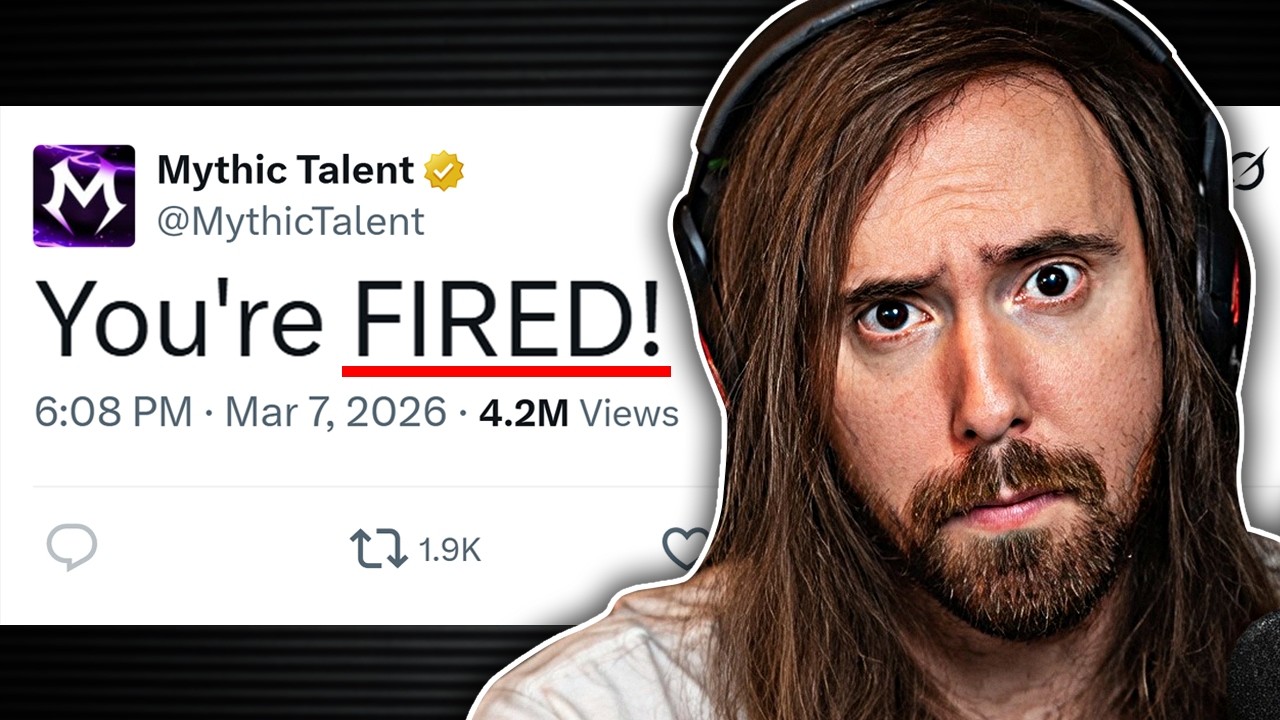 The Asmongold Situation is Insane... Fired by Mythic Talent