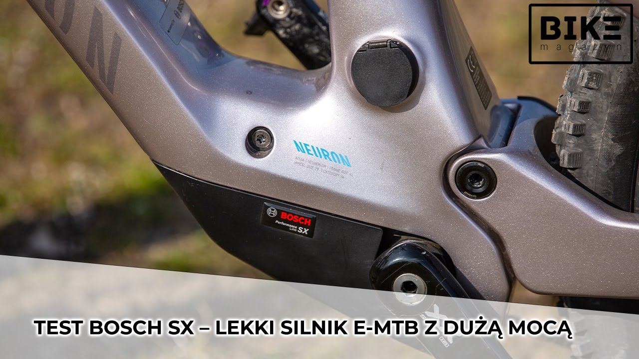 Test Bosch SX – lekki silnik E-MTB z dużą mocą