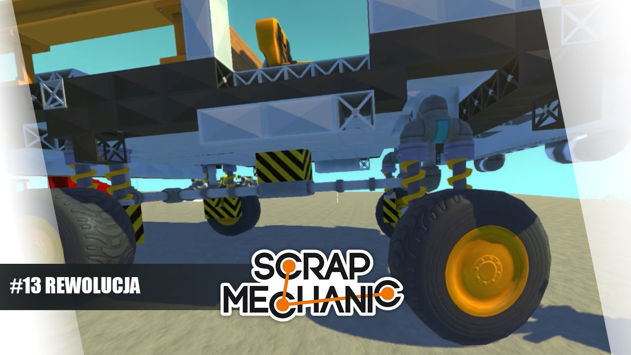 Scrap Mechanic Gameplay pl #13 - Rewolucyjne Zawieszenie cz.2 /MówPoLucku || Plaga