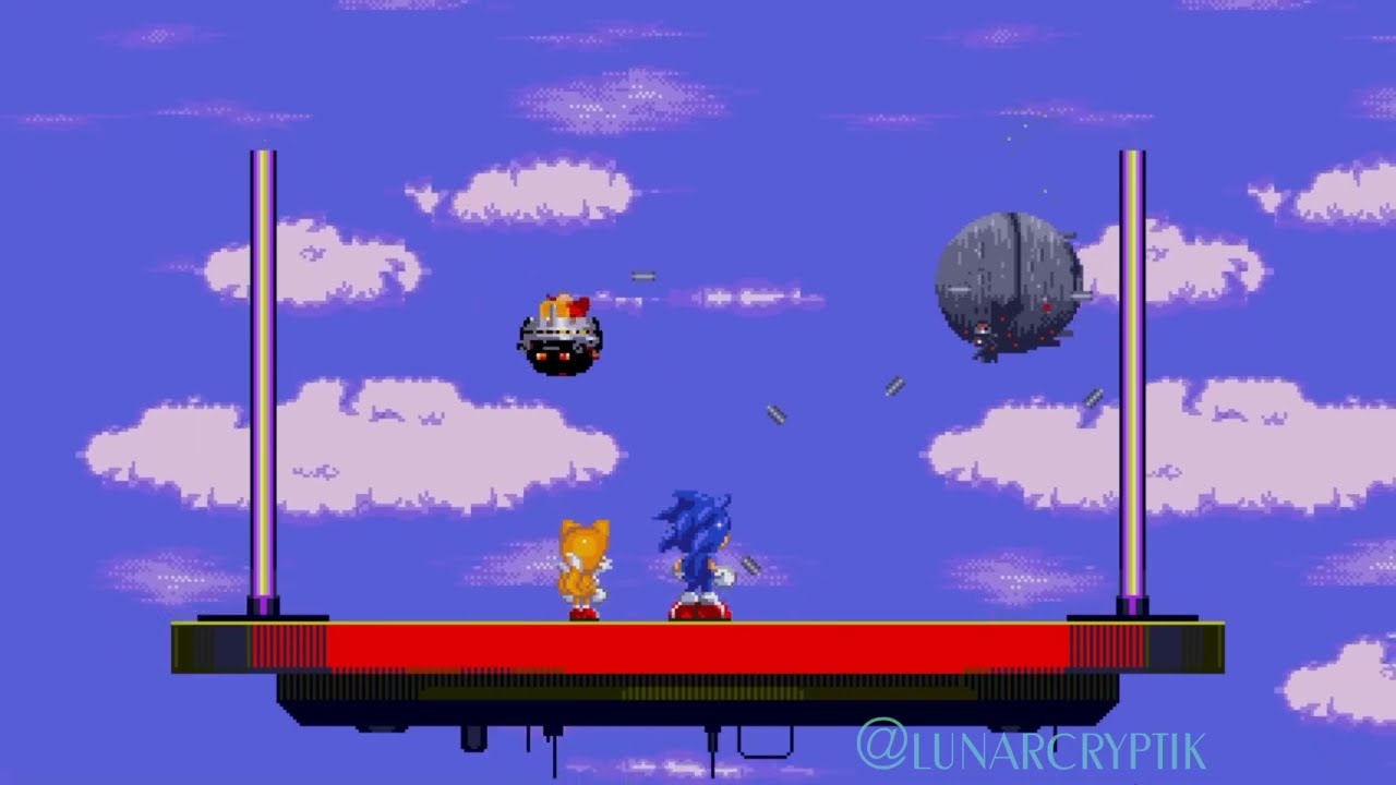 weird music bug in launch base cutscene - sonic origins update 2.0.1 glitch found