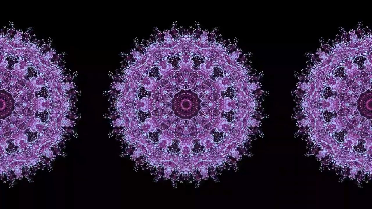 Relaxing Stars Animation Meditation