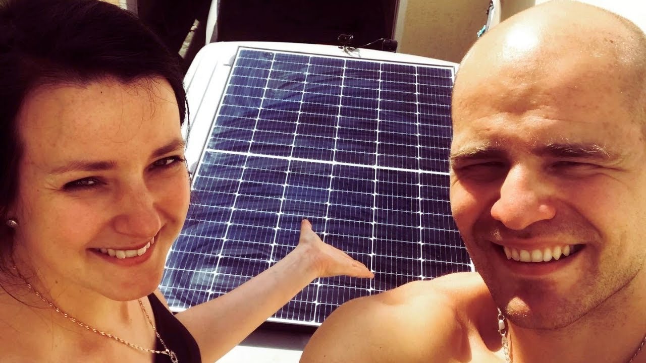 Panel Solarny na Mniejszym Metrażu - Budowa kampera w Niemczech