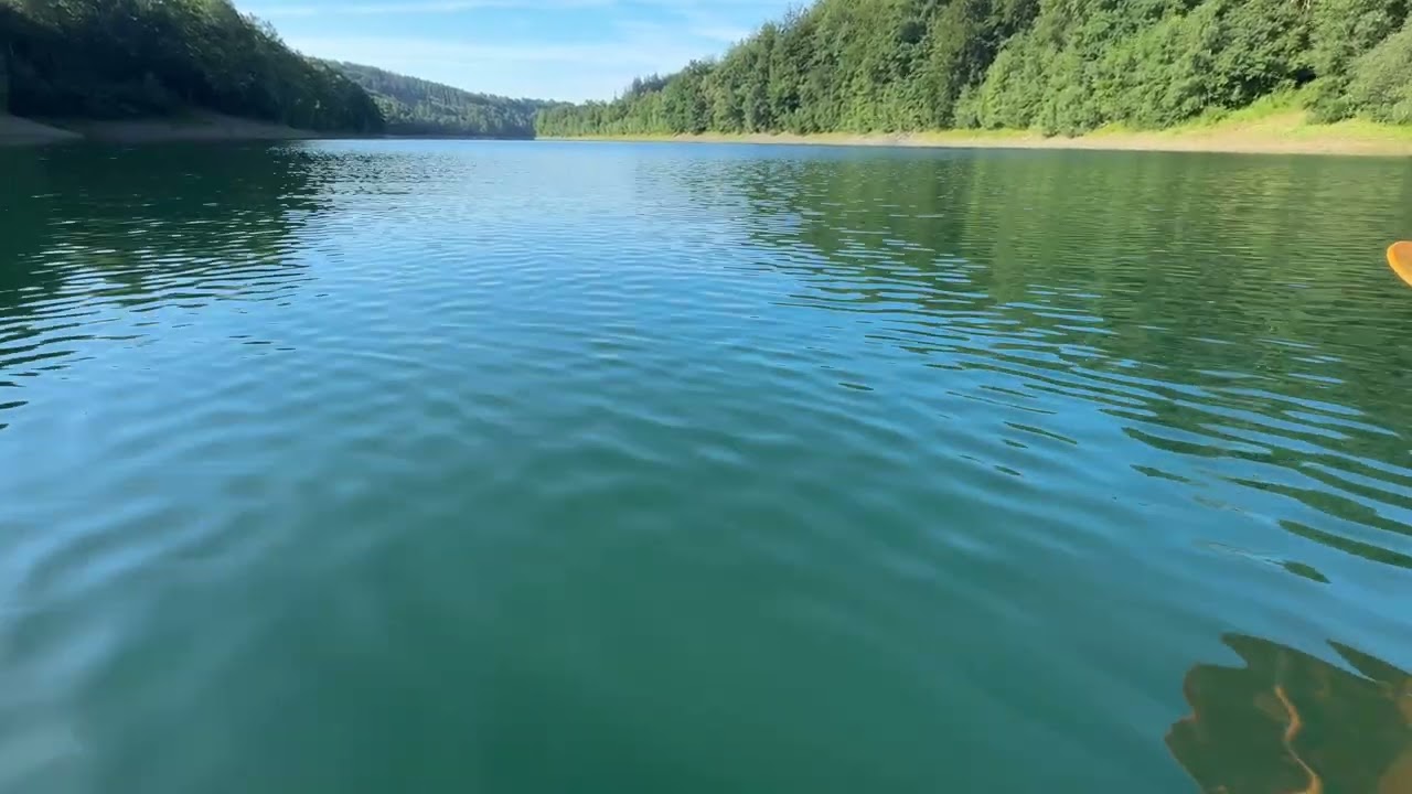 Kayak tour aggertalsperre