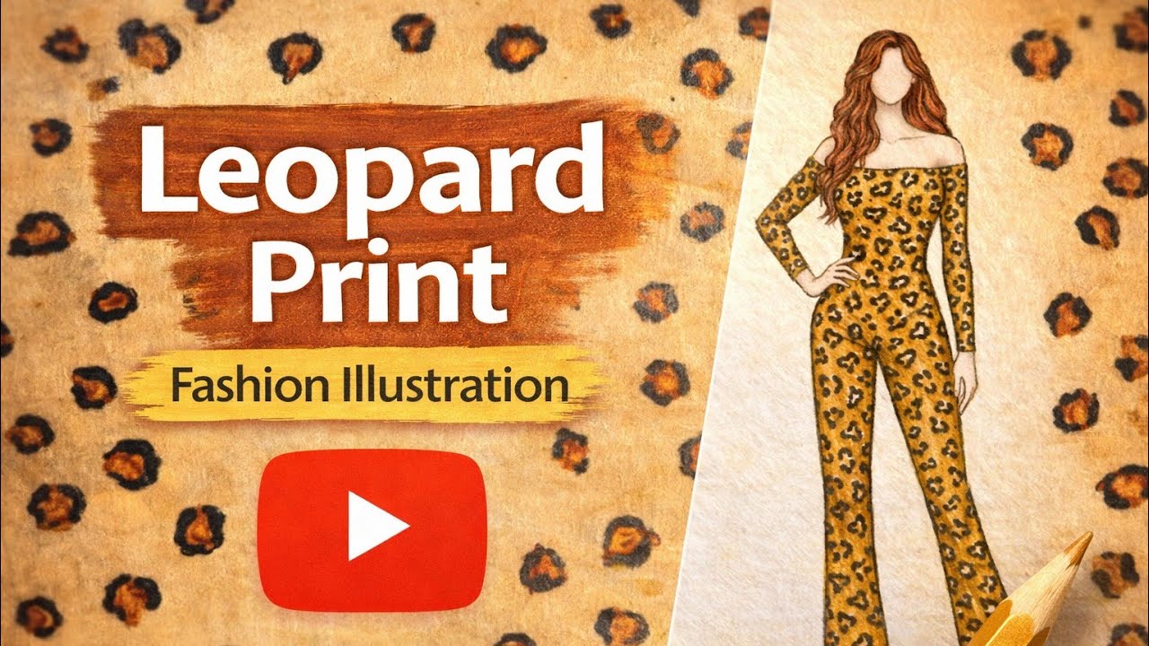 How to Draw Leopard Print | Animal Print Series Day 1
