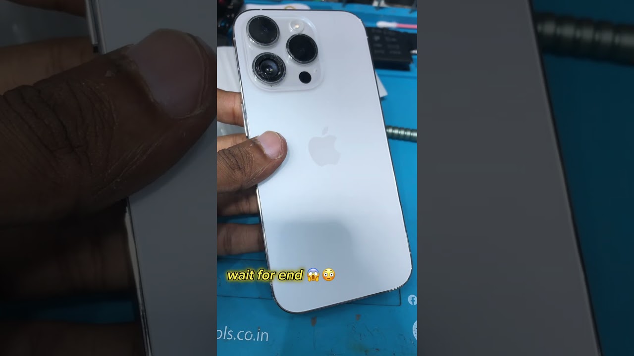 iphone 14 pro max camera lens cracked😱replacement🫨 #shorts #14promax #viralvideo #youtubeshorts