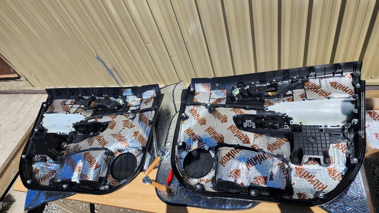 2020 rav4 door panel removal for kilmat sound deadening