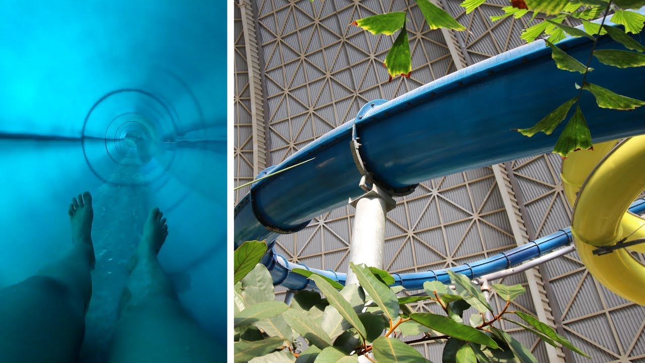 blaue Turborutsche :: höchste Wasserrutsche Deutschlands | Tropical Islands Krausnick