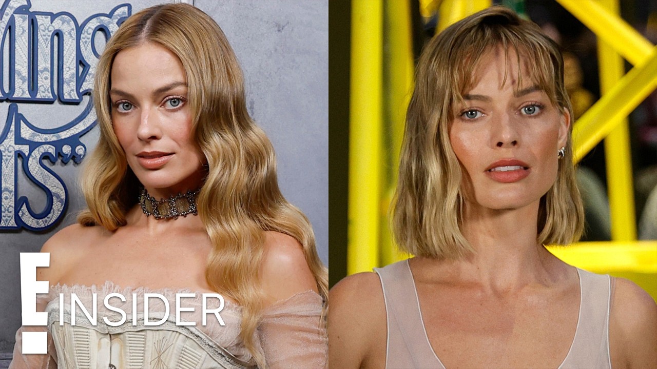 Margot Robbie Shows Off Bold New Haircut at Paris Fashion Week Chanel Show | E! Insider
