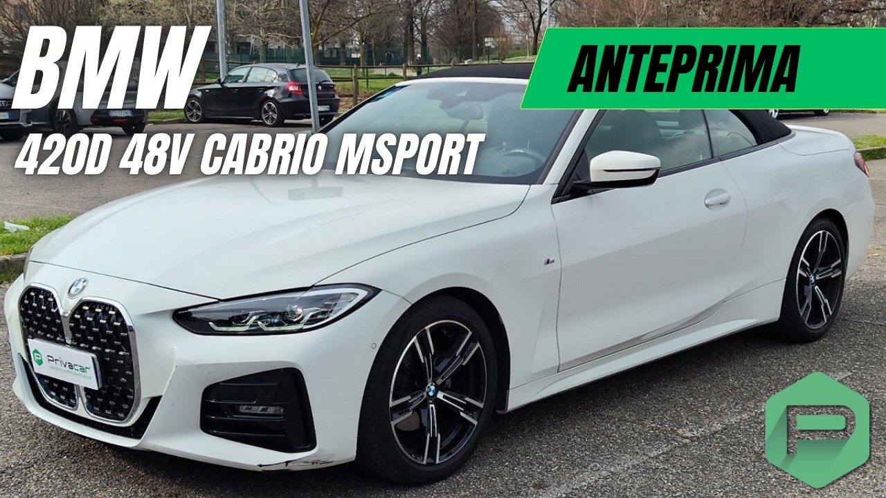 BMW 420d 48V Cabrio Msport