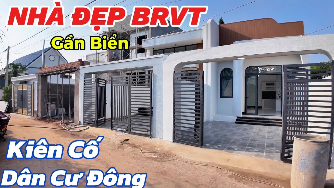 BĐS BRVT, Cần Tiền Bán Gấp Nhà Trước Tết Giá Rẻ - Vị Trí Trung Tâm - Dân Cư Đông Kín