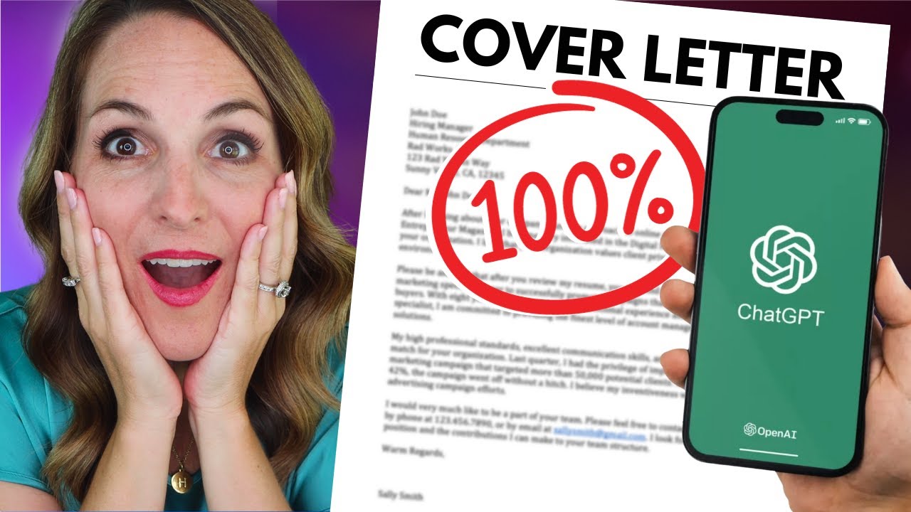 Write Your Cover Letter In SECONDS With ChatGPT - FULL TUTORIAL With BEST AI Prompts