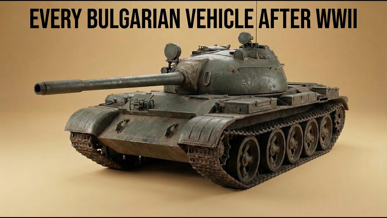 Every Bulgarian Vehicle Used After WWII
