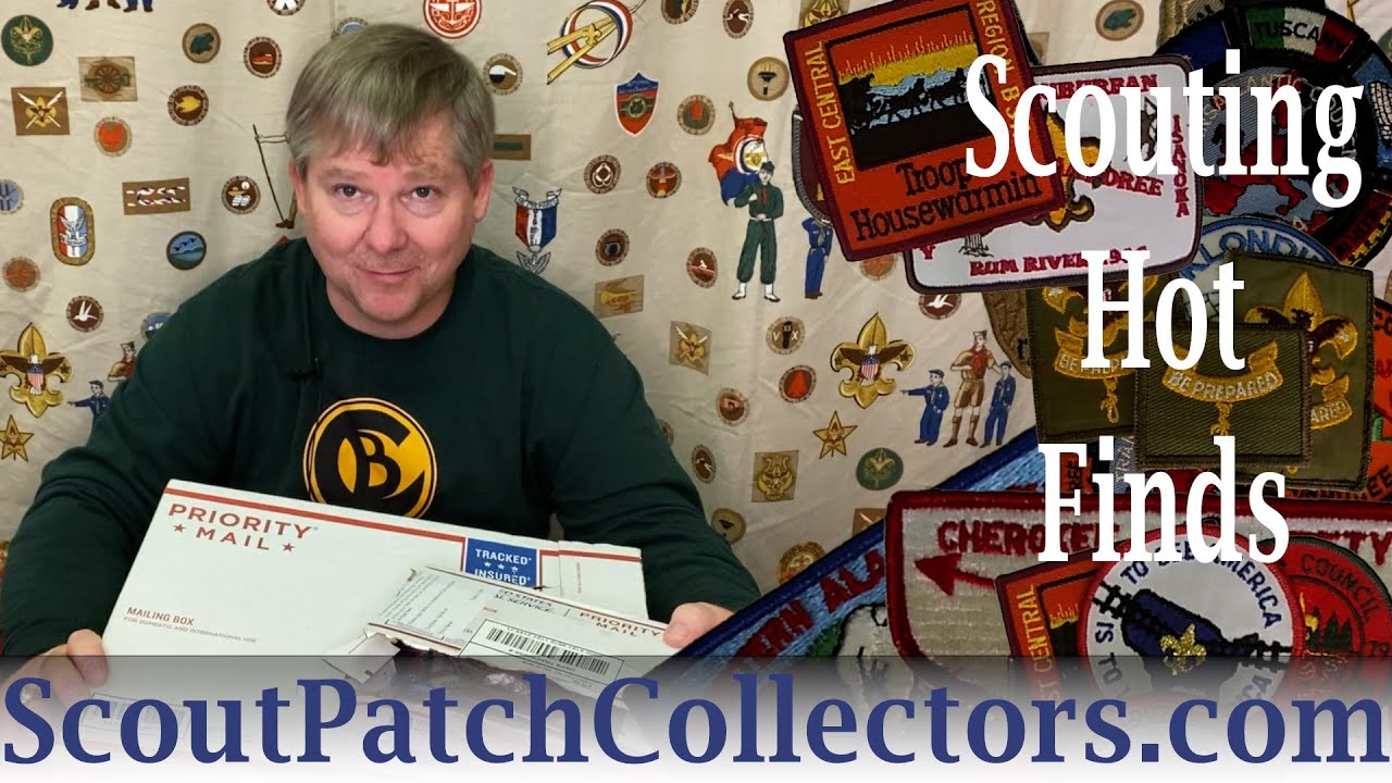 Boy Scout Patch Collection Unboxing - 1957 National Jamboree Alabama