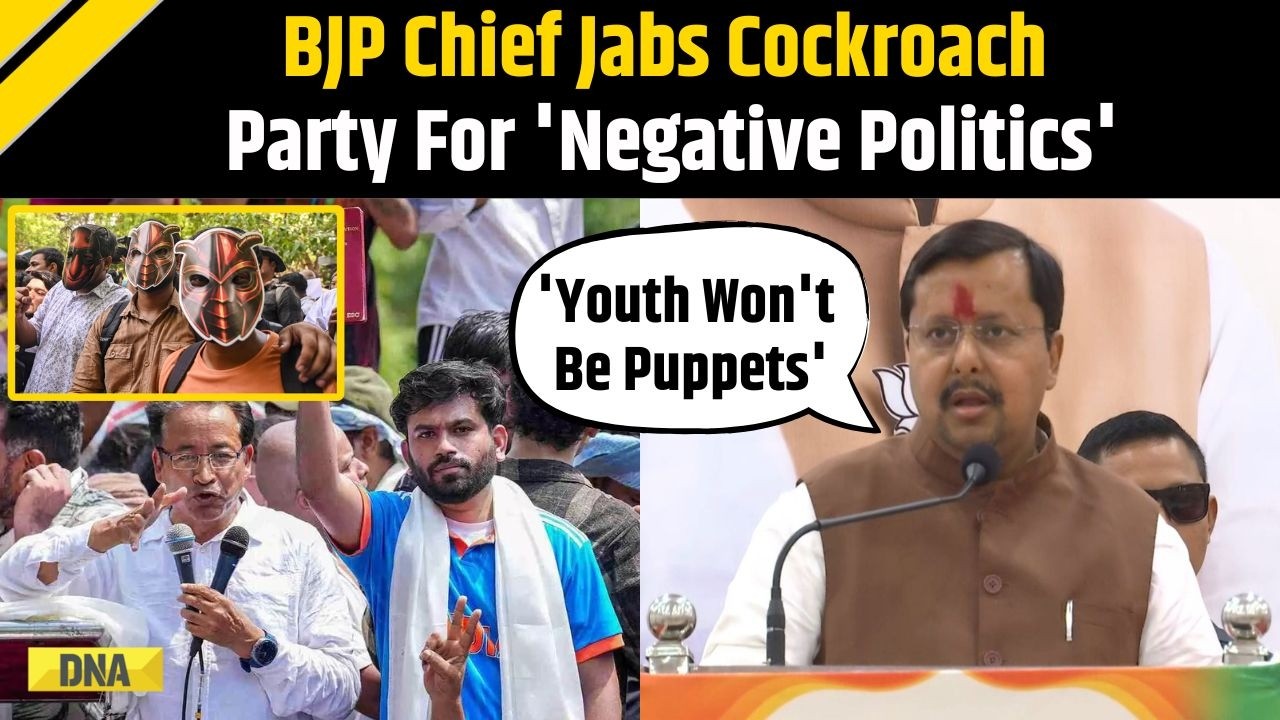 CJP Protest: BJP Chief Nitin Nabin Slams Cockroach Party For 'Negative Politics' & Youth Control
