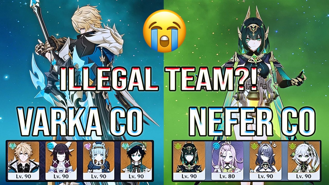 😭Varka&rsquo;s Lunar Charged Team is ILLEGAL?! + Nefer Destroys Spiral Abyss 12 | Genshin Impact