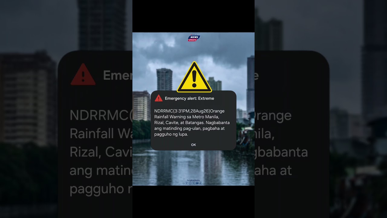 🟠ORANGE WARNING #pasigcity #pasig #weather #weatherupdate #pasignewsupdate