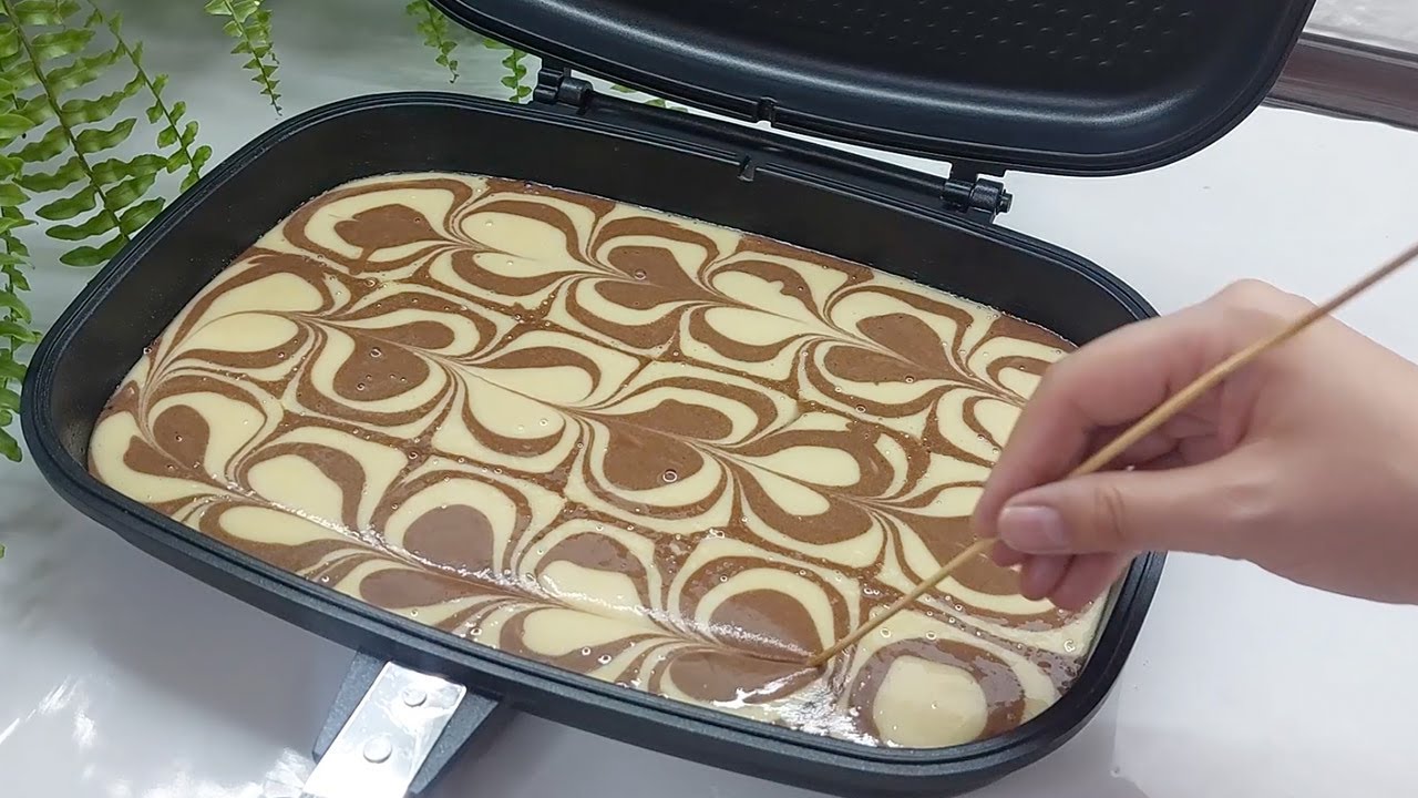 دروستکردنی کێک بە بێ فڕن و لە تاوە