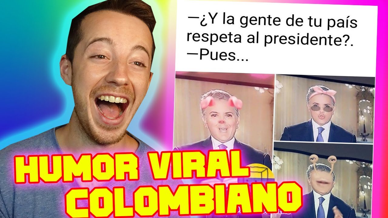 HUMOR VIRAL COLOMBIANO *Español reacciona* 🤣🤣