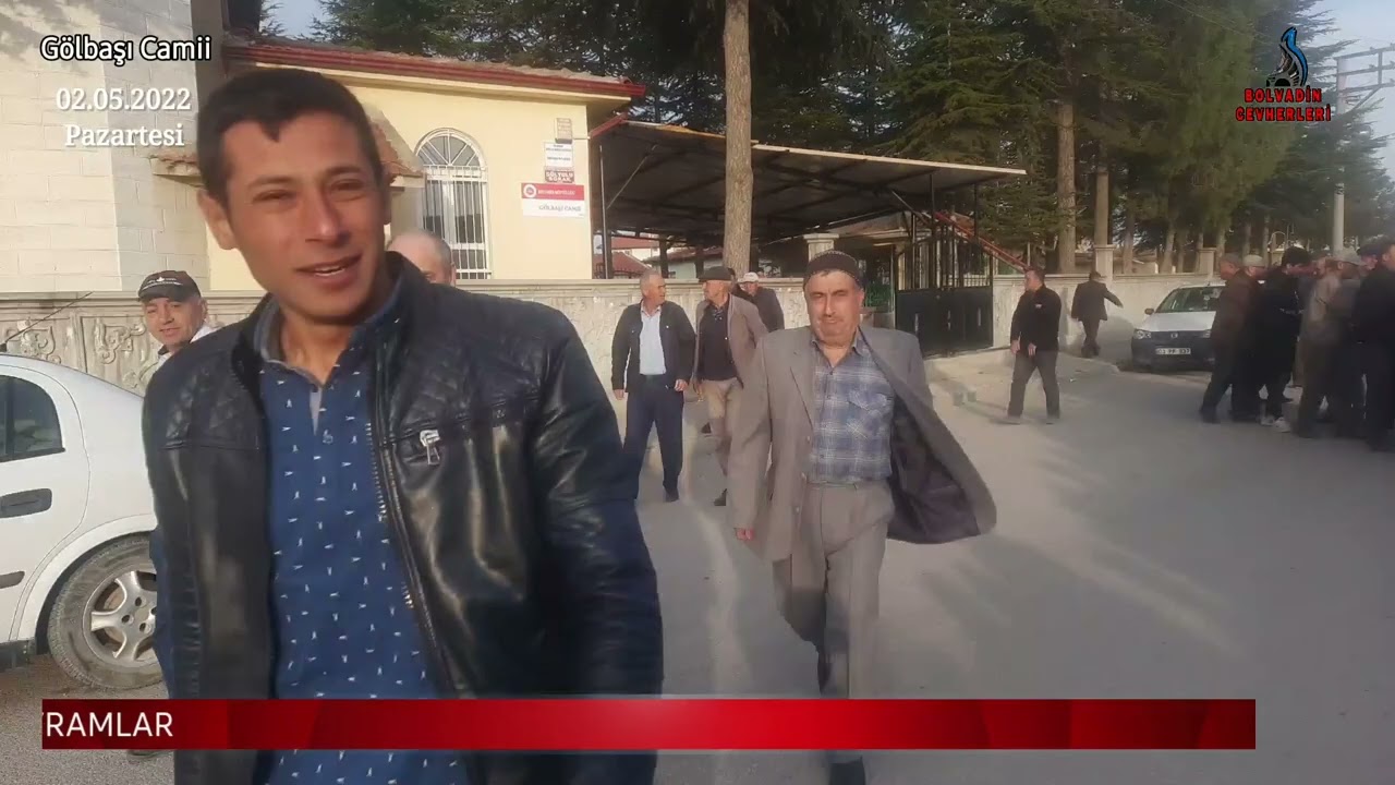 Bolvadin Gölbaşı Camiinde Bayramlaşma..Ramazan Bayramımız Mübarek olsun