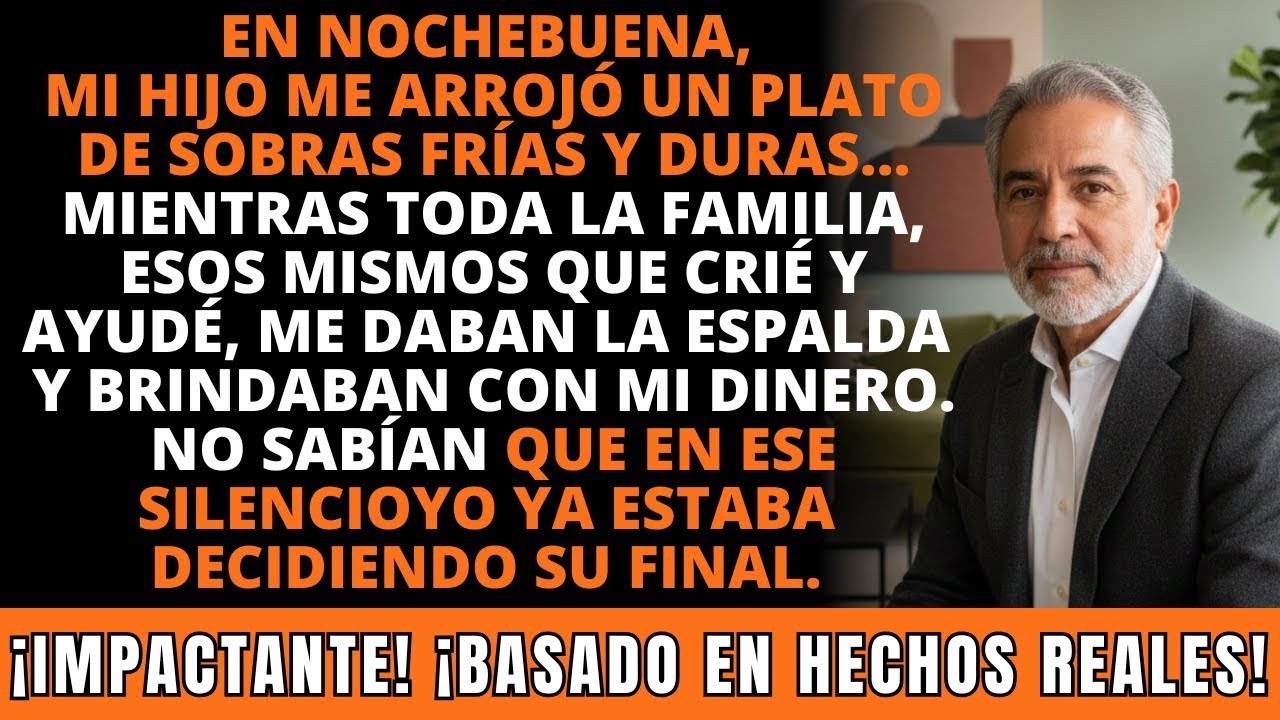 Mi Hijo Me Dio Sobras En Navidad… Hoy Desheredé A Todos. IMPACTANTE.