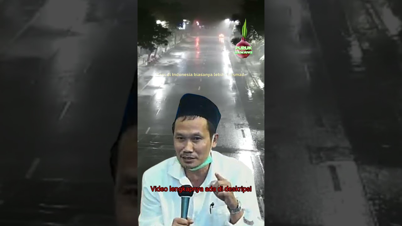 Nabi Ismail Atau Nabi Ishak Yang Disembelih/Dikurbankan Nabi Ibrahim? Gus Baha