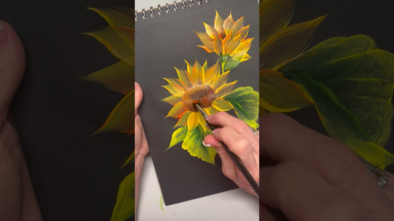 Paint a Sunflower 🌻 