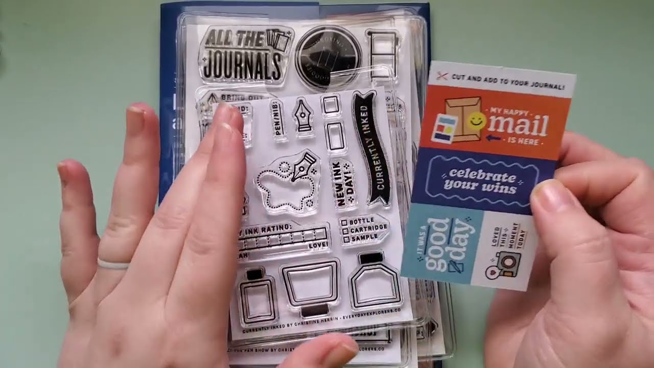 pen + ink journal stamps | everyday explorers