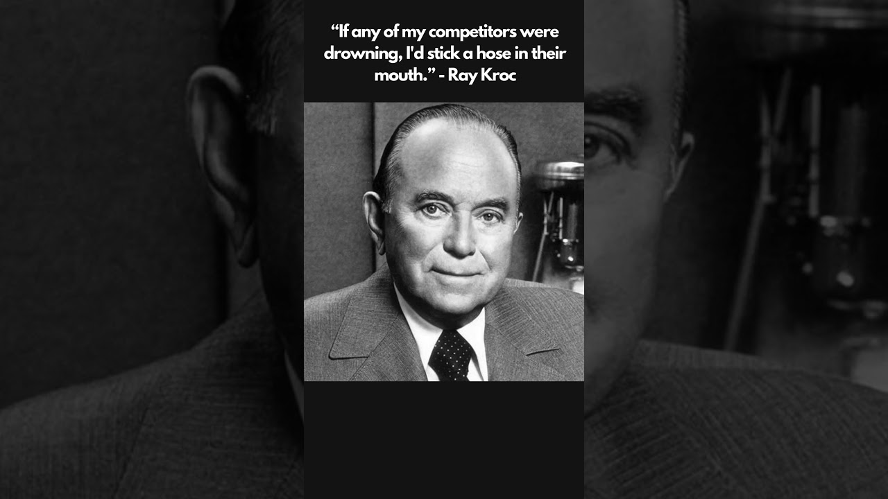 Ray Kroc, the man behind McDonald’s, is a complex character. What do you think?