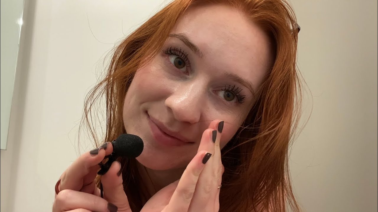 ASMR - Whisper Ramble w/ Tapping on Skincare Items 💗💗