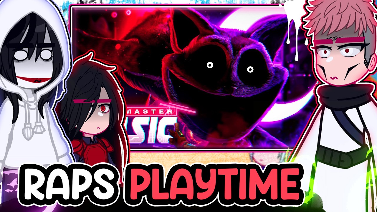 Fandoms reagindo RAPS DE POPPY PLAYTIME [CAPÍTULO 1, 2 E 3] {Iron Master} \\🇧🇷// ◆Bielly - Inagaki◆
